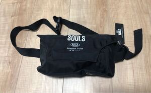 SOULS ソウルズ 自動膨張マリンベスト ポーチ タグ付き レア 希少 