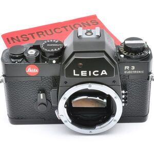 LEICA R3 ELECTRONIC ライカ Ｒ３ エレクトロニック 取扱説明書 電池 革ケース PORTUGAL ポルトガル LEITZ ライツ 一眼レフ カメラ