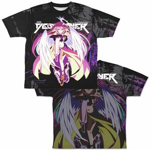 ノーゲーム・ノーライフ ジブリール 両面フルグラフィックTシャツ Ver.1.0 DESTROYER 二次元COSPA 定価6600円 Sサイズ