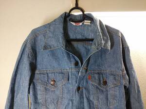 通常の古着程度美品★vintage★アメリカ製★Levis★リーバイス★70505★シャンブレーGジャン★ブルー