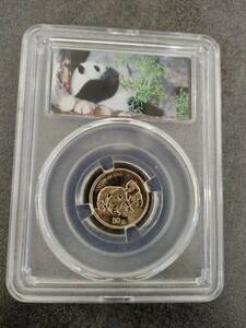 2008年中国パンダ記念金貨コインメダル1枚G014