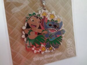 リロ＆スティッチ　LILO&Stitch SCREEN DEBUT アロハ　フラダンス　女の子　東京ディズニーランド　チャーム　非売品