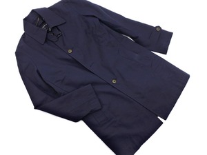 green label relaxing グリーンレーベルリラクシング ユナイテッドアローズ ライナー付 ステンカラー コート sizeS/紺 ◆■ ☆ ejb5 メンズ