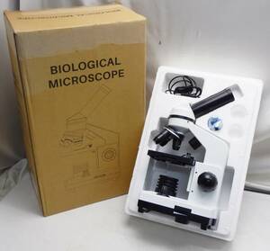 BIOLOGICAL MICROSCOPE 顕微鏡 PRODUCT FEATURES☆未使用保管品☆P0210571