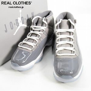 【未使用】NIKE/ナイキ AIR JORAN 11 RETRO COOL GREY/エアジョーダン11 クールグレー CT8012-005/27.5 /080