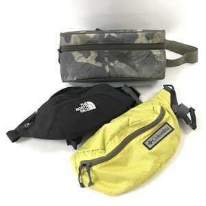 TEI 【中古品】 THE NORTH FACE COLUMBIA ザノースフェイス コロンビア ウエストバッグ アウトドアブランド 〈188-240221-MK-12-TEI〉