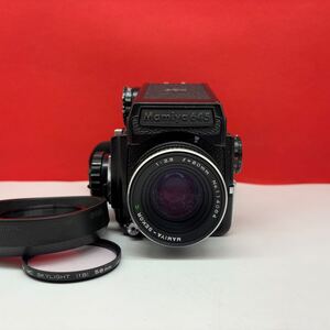 □ MAMIYA M645 中判フィルムカメラ ボディ MAMIYA-SEKOR C F2.8 80mm レンズ ジャンク マミヤ