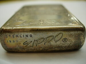  ZIPPO 　スターリング シルバー　　ヴィンテージ