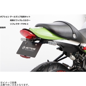 ACTIVE アクティブ 1157104 フェンダーレスキット ブラック (LEDナンバー灯付き) Z900RS/CAFE/SE