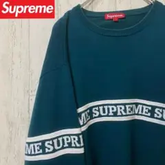 【激レア】SUPREME シュプリーム　ニット　セーター　完売モデル　緑