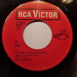 加7 Dolly Parton In The Good Old Days (When Times Were Bad) 479657 /00080