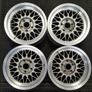 管理番号：Ｗ12-70【4本価格】【15×7J 5x114.3 ET+25 ハブ73】BBS　RG022・ノアセレナ等・店頭直接引取可能・下取り可能