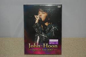 【新品】ジョンフン DVD「Japan 1st Tour 2007 僕たちいつかまた・・・ ETERNITY（初回限定盤）」検:John-Hoon キム・ジョンフン 金楨勳 UN