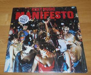 ■ロキシー・ミュージックLP【MANIFESTO/マニフェスト】U.S.A.盤/SD 38-114/シュリンク・シール帯付/ブライアン・フェリー/ROXY MUSIC♪