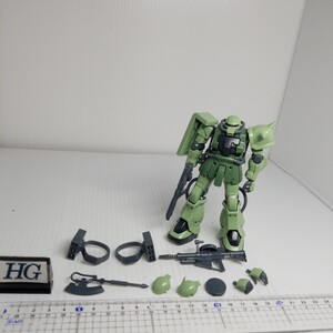 oka-80g 1/9 HG ザクF2型 ガンダム プラモデル 同梱可 ジャンクパーツ