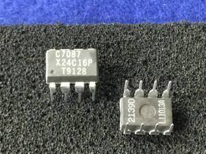 X24C16P【即決即送】XICOR シリアル2Kx8　EEPROM [AZT4-4-22-/288492]　XICOR Serial EEPROM ２個セット