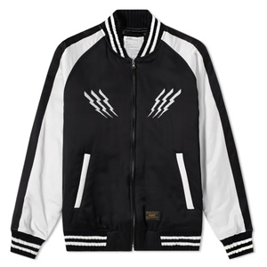 定価以下 (S) WTAPS ZIP JACKET ダブルタップス スカジャン スーベニア チーム ジャケット バーシティ ブルゾン フライト FPAR スタジャン