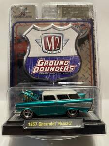 値下げ！　M2Machines 1957 Chevrolet　Nomad　　GROUND POUNDERS