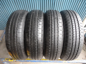 ブリヂストン　NEWNO　155/65R13　4本　9.5分溝2本と9分溝2本　程度良好！