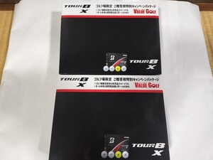 TOUR B X ブリヂストン 2024モデル 贈答用パッケージ品 2ダース