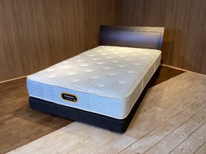 展示未使用 SIMMONS シモンズ セミダブルベッド ハウスカーブA DK ダブルクッション仕様/シモンズBeautyrest Premium6.5ゴールデンバリュー