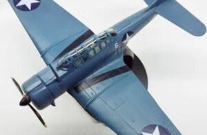 【海外製品】合金完成航空 モデル第二次世界大戦 アメリカ SBD 精悍 急降下爆撃機ミッドウェー海戦戦闘機モデル 0489⑰