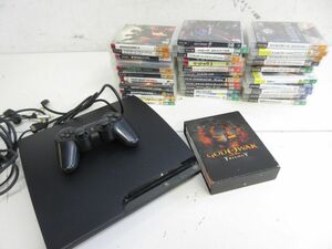 O003-N35-2962 Playstation3 PS3 CECH-2100A 本体 ソフトまとめ バイオハザード デビルメイクライ GTA ワンピース など 現状品1