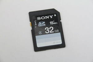 32GB SDHCカード　SONY ソニー