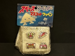 当時 スペースインベーダー マスコットワッペン 倉庫品 昭和 レトロ 駄菓子屋