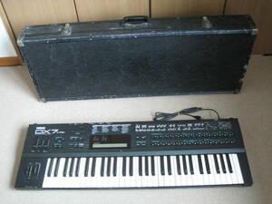 凄いおまけ付 往年の名器 YAMAHA　DX7ⅡFD 完動品