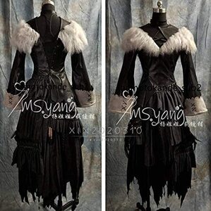 修正版 実物撮影 ファイナルファンタジーXIV FF14 *ヤ・シュトラ コスプレ衣装風(ウィッグ 靴別売り)