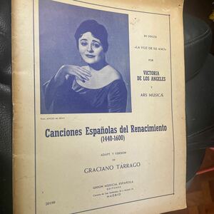 CANCIONES ESPANOLAS Del renacimientos スペインの歌　ルネサンス歌曲　クラシックギター　リュート　古楽