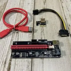 PCI-E 1X to 16X ライザーカード グラフィックス拡張