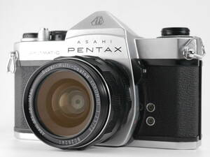 ★訳あり実用品★ PENTAX ペンタックス SPOTMATIC SP SMC TAKUMAR F3.5 28mm レンズセット シャッターOK #R1360#486#0054