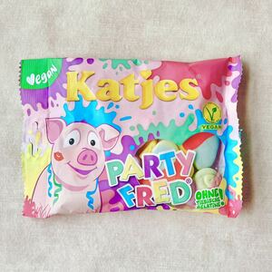 Katjes 【日本未販売】Party Fred 175g カッチェスグミ　豚グミ　カラフル