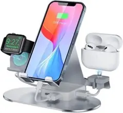 充電スタンド 3in1 充電器 iPad Apple Watch