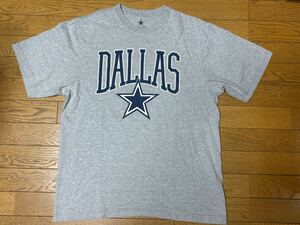 NFL DALLAS COWBOYS MEN’S SHORT SLEEVE T-SHIRTS size-L(着丈69身幅54) 中古(美品) 送料無料 NCNR