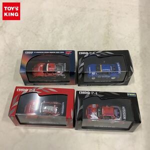 1円〜 エブロ 1/43 JGTC 2002 ザナヴィ ニスモ GT R レッド/シルバー、SUPER GT500 MOTUL AUTECH GT-R Rd.3 Fuji他