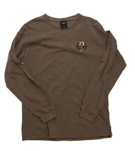 HUF 長袖Tシャツ　 トップス　ハフ　初期デザイン　チャコール　Mサイズ　ヴィンテージ