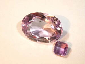 高品質アメジスト9.15ct 綺麗カット石amethyst定番カット リユースの宝飾用ルース　8　パワーストーンまとめてたくさん大量同梱可 125-10