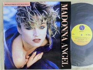 米 12inch マドンナ MADONNA / ANGEL (Extended Dance Mix) / INTO THE GROOVE US盤 SIRE MASTERDISK刻印 07599203350