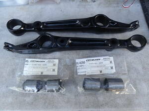 新品無限ブッシュ圧入 中古フロントロアアーム EG6/DC2/DB8/EG2 シビック インテグラ MUGEN civic integra lowerarm