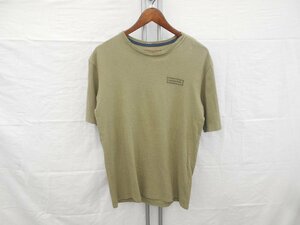 【patagonia】パタゴニア　メンズ　ショートスリーブカットソー　カーキ　XSサイズ　SY02-BKN