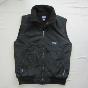 ☆デッド 90s パタゴニア シェルドシンチラ ベスト（S）黒 / patagonia / puffball vest / USA製 / 90s vintage mars