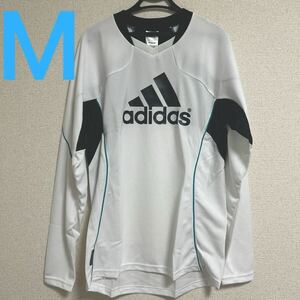 新品　アディダス　 adidas 長袖Tシャツ　トレーニングジャージ　メッシュ　ホワイト　M