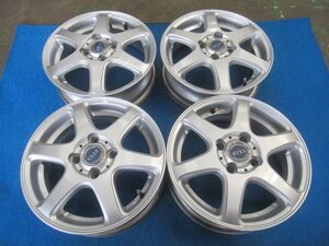 FEID 14インチ アルミホイール 14X4.5J +46 PCD100 4H 4穴 中古