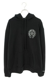 クロムハーツ Chrome Hearts WWW.CHROMEHEARTS.COM HOODIE サイズ:XL オンライン限定ホースシューバックプリントパーカー 中古 SS13