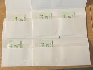 令和７年５月３１日まで有効　西武　鉄道・バス株主優待乗車証５０枚