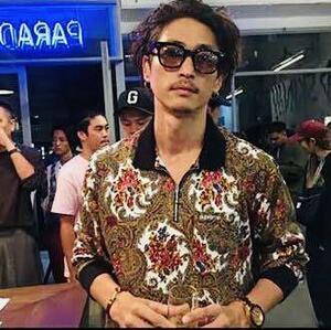 Supreme Paisley Poloペイズリーポロシャツ L ハーフジップ