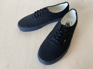 26.5cm バンズ オーセンティック VANS AUTHENTIC BLACK/BLACK US8.5/26.5cm VN000EE3BKA